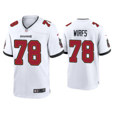 Men Tampa Bay Buccaneers #78 Tristan Wirfs White 2020 NFL Draft Game Jersey