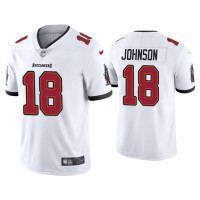 Men Tampa Bay Buccaneers #18 Vapor Limited Tyler Johnson White Jersey