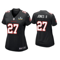 Women Tampa Bay Buccaneers #27 Ronald Jones II Super Bowl LV Black Game Fashion Jersey