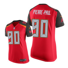 Men Tampa Bay Buccaneers #90 Red Jason Pierre-Paul Nike Game Jersey