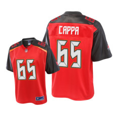 Men Tampa Bay Buccaneers #65 Red Alex Cappa Pro Line Jersey