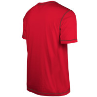 Tampa Bay Buccaneers New Era Third Down Puff Print T-Shirt - Red