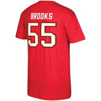 Derrick Brooks Tampa Bay Buccaneers Mitchell & Ness Retired Player Name and Number T-Shirt - Red