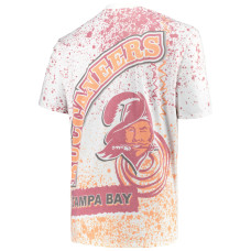 Tampa Bay Buccaneers Mitchell & Ness Big & Tall Allover Print T-Shirt - White