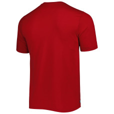 Tampa Bay Buccaneers New Era Combine Authentic Ball Logo T-Shirt - Red