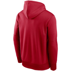 Tampa Bay Buccaneers Nike Fan Gear Primary Logo Therma Performance Pullover Hoodie - Red