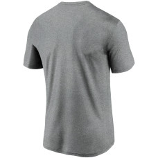 Tampa Bay Buccaneers Nike Logo Essential Legend Performance T-Shirt - Heathered Pewter