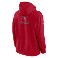 Tampa Bay Buccaneers Nike Sideline Club Fleece Pullover Hoodie - Red